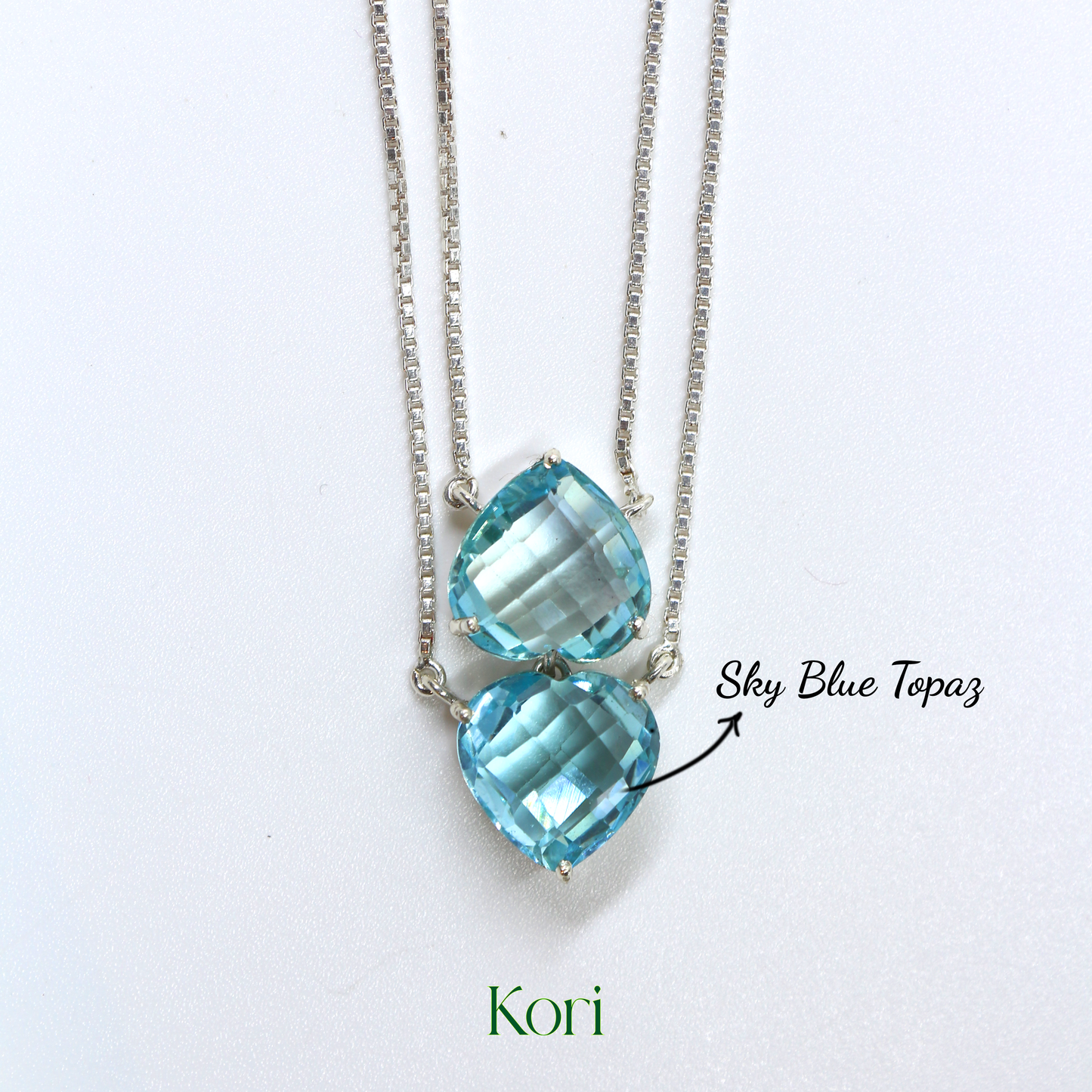 Stackable Gem Pendant