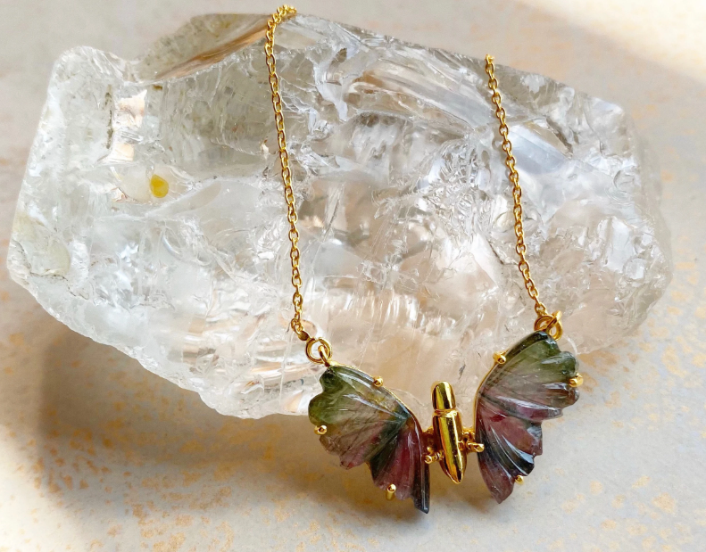 Rare Tourmaline Butterfly