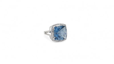 Born to Shine ring | London Blue Topaz