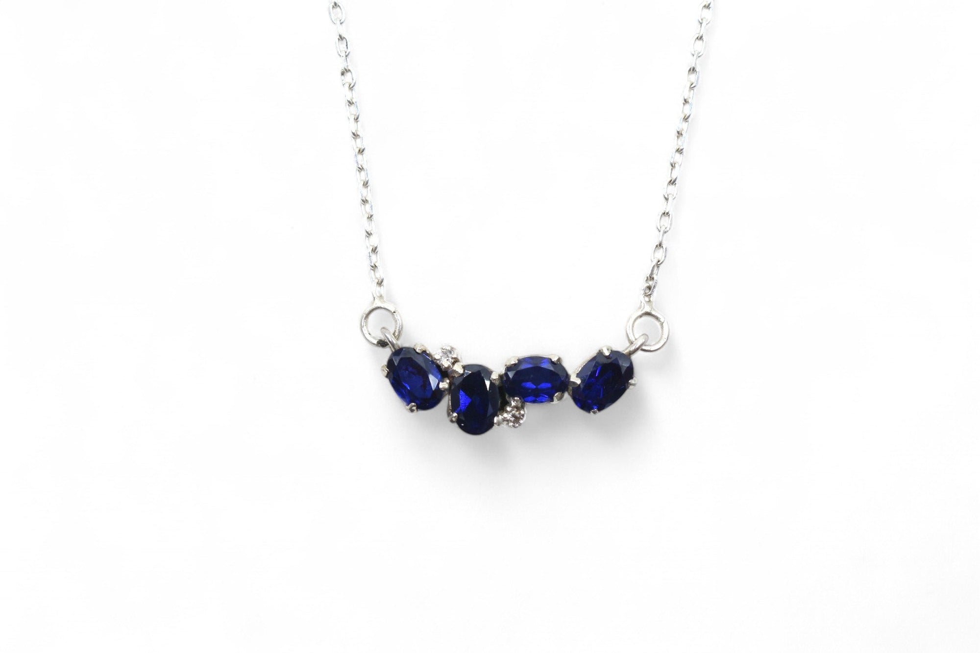 Dainty Sapphire pendant