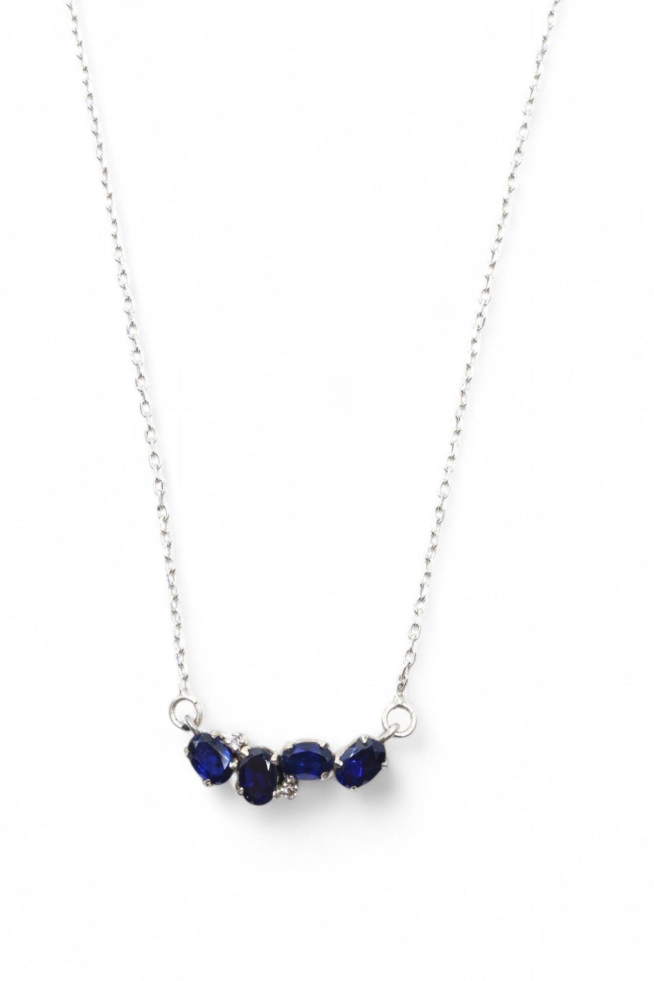 Dainty Sapphire pendant