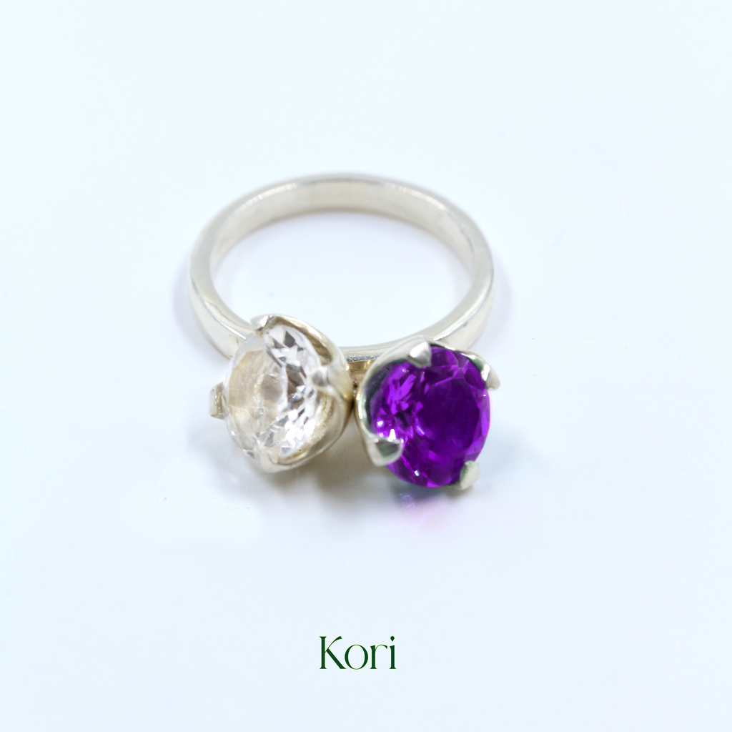 Jingle Bell Ring in Amethyst