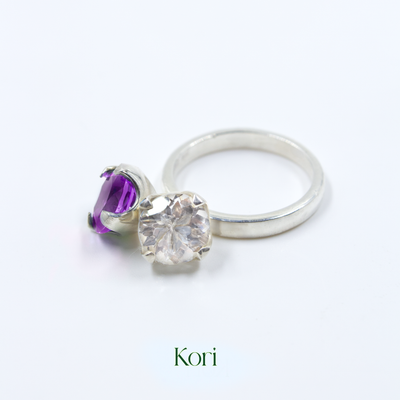 Jingle Bell Ring in Amethyst