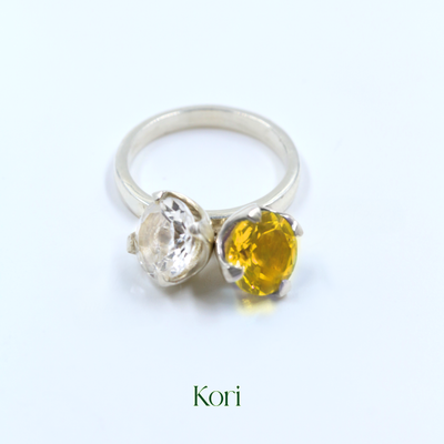 Jingle Bell Ring in Citrine