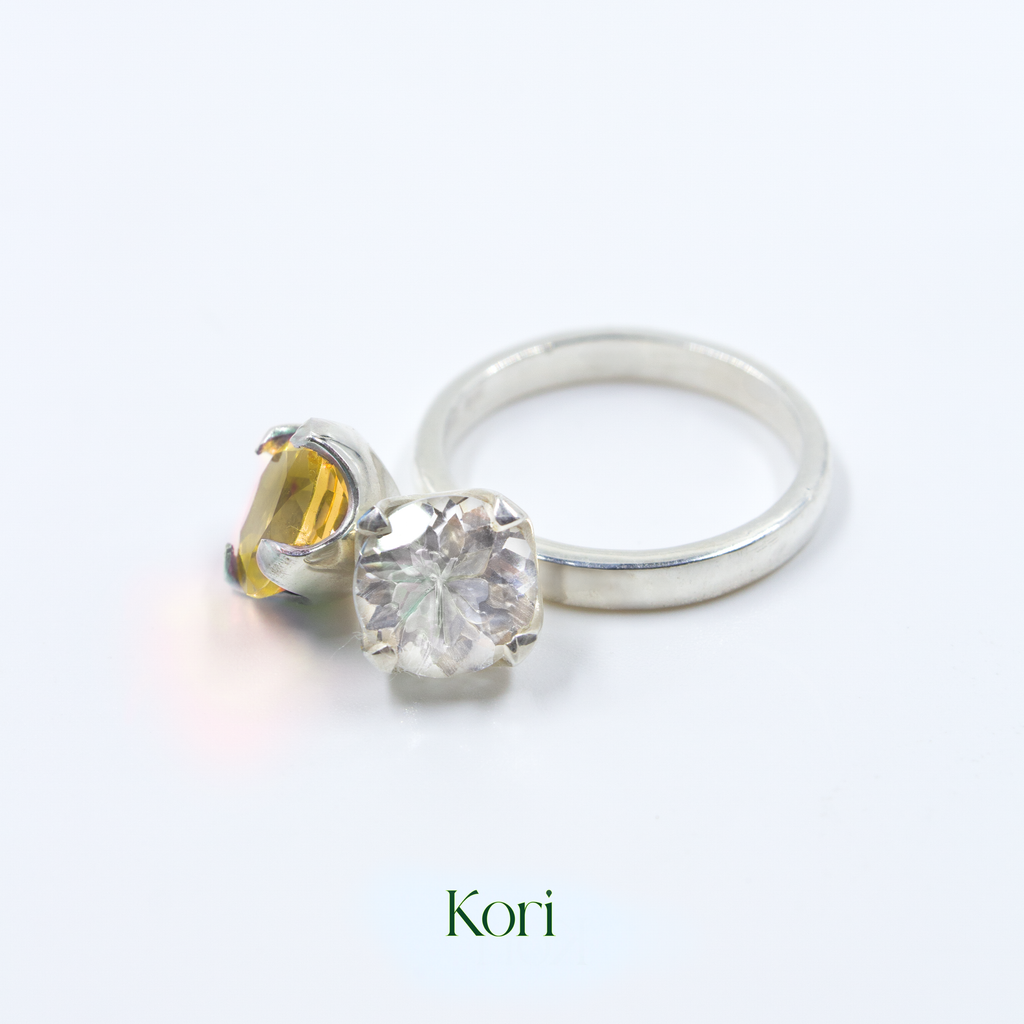 Jingle Bell Ring in Citrine