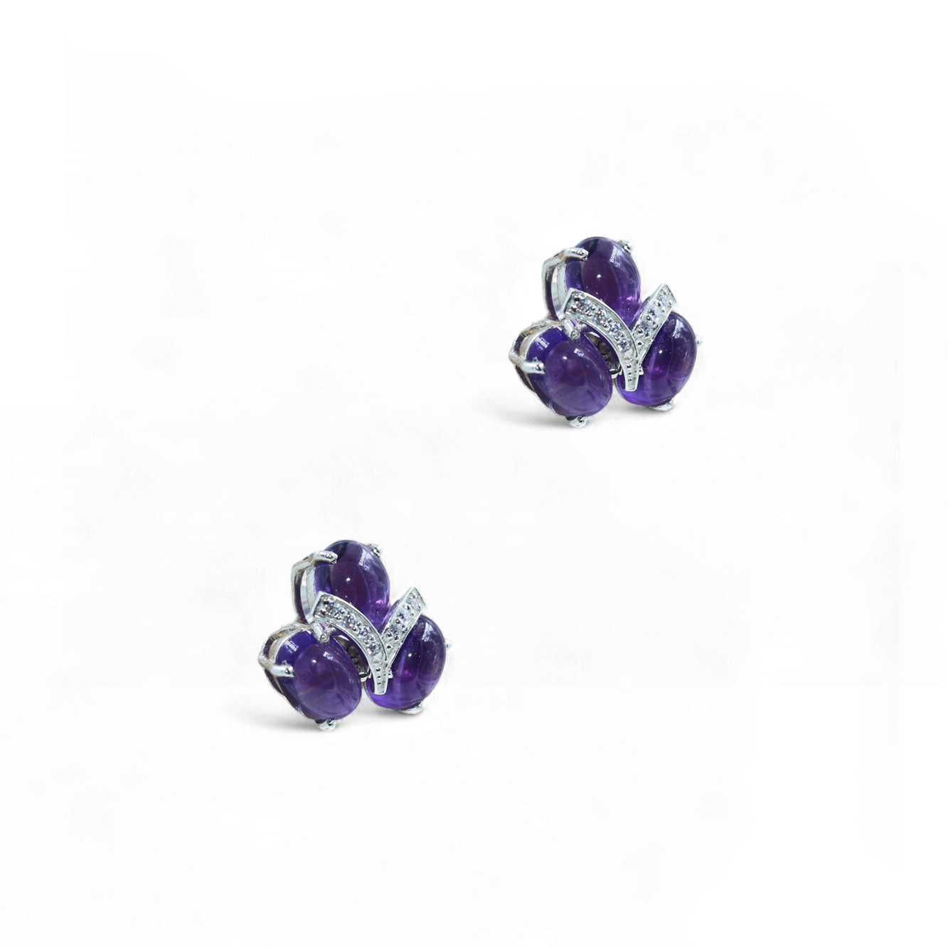 Lavender Flower earrings