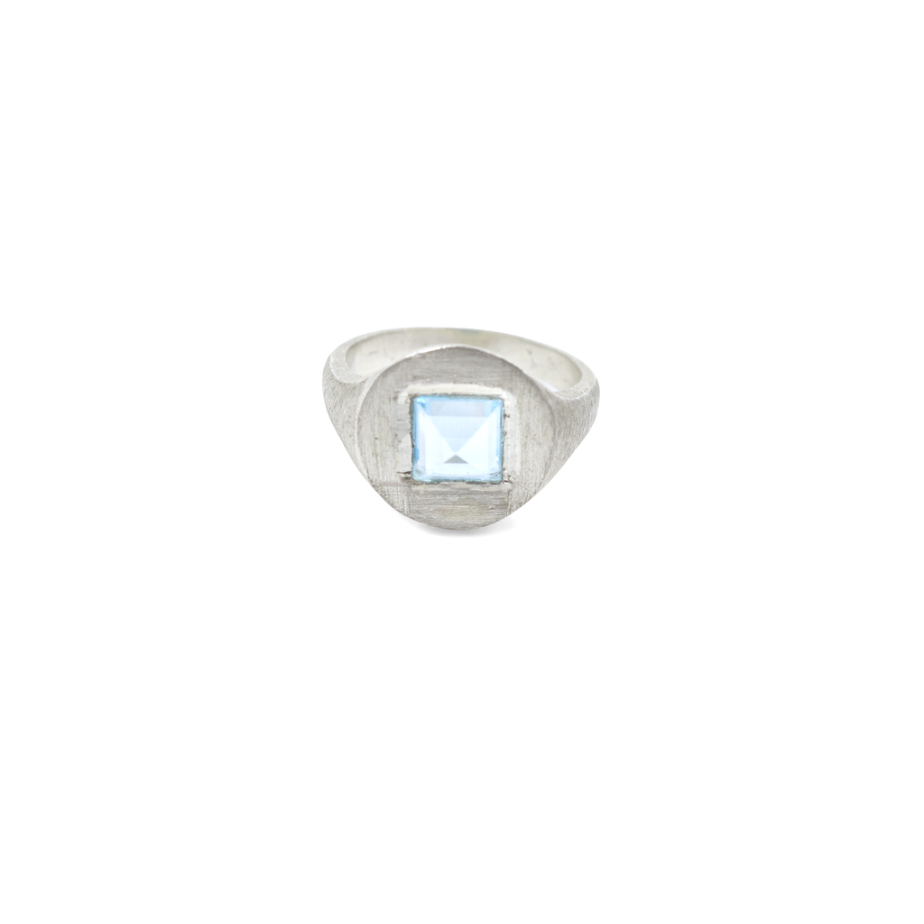 Rugged men singlet ring