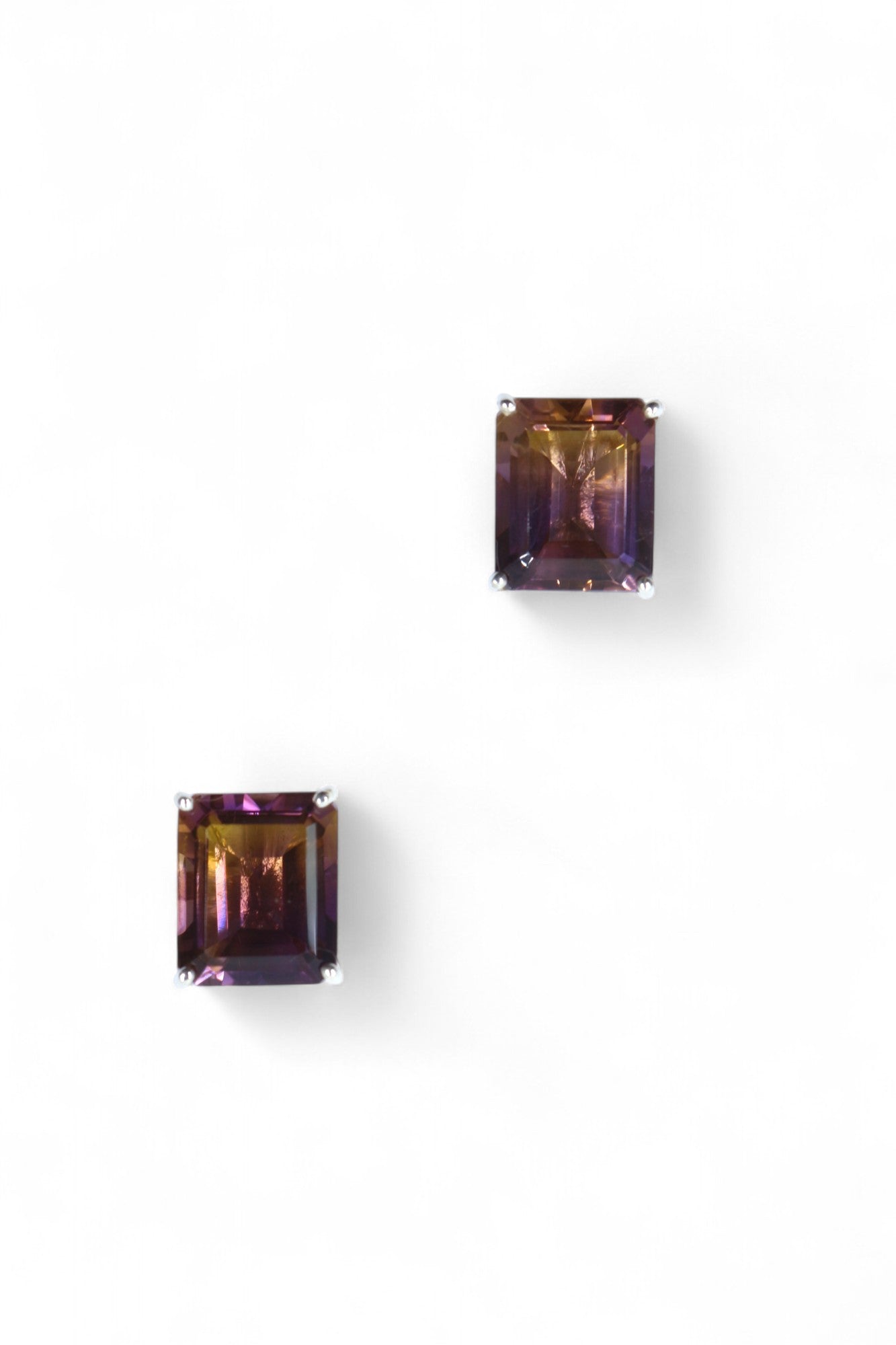 Ametrine Studs earring