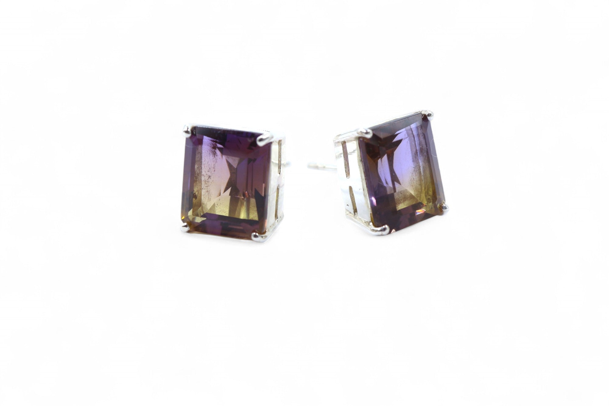 Ametrine Studs earring