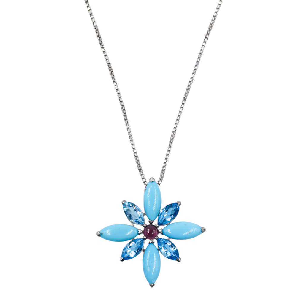 Held in Blue | Turquoise | Swiss Blue Topaz