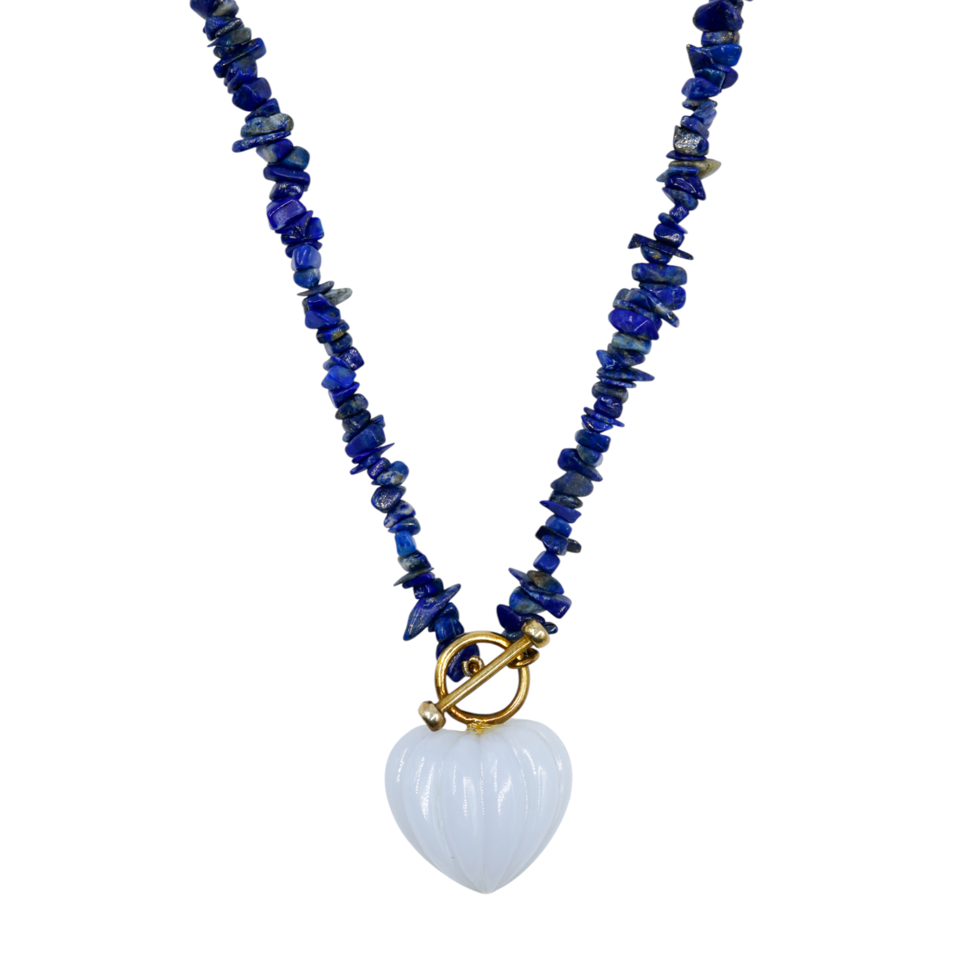 Love on the beach necklace | Lapis Lazuli