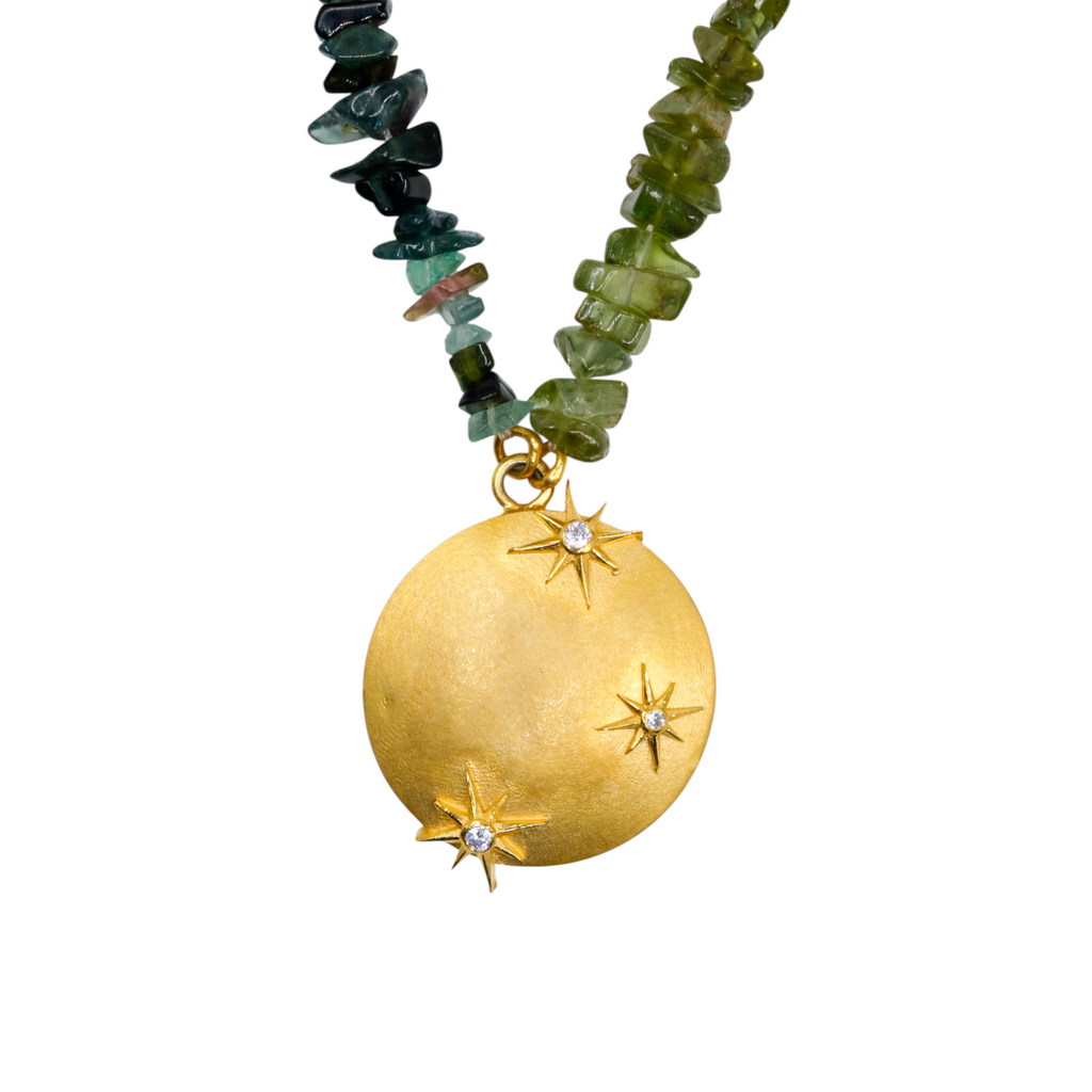 Moonwalk Pendant | Tourmaline