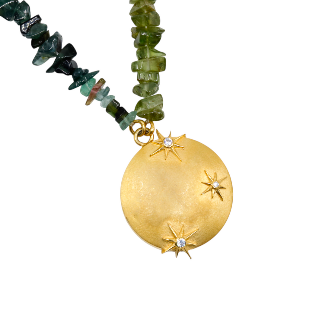 Moonwalk Pendant | Tourmaline