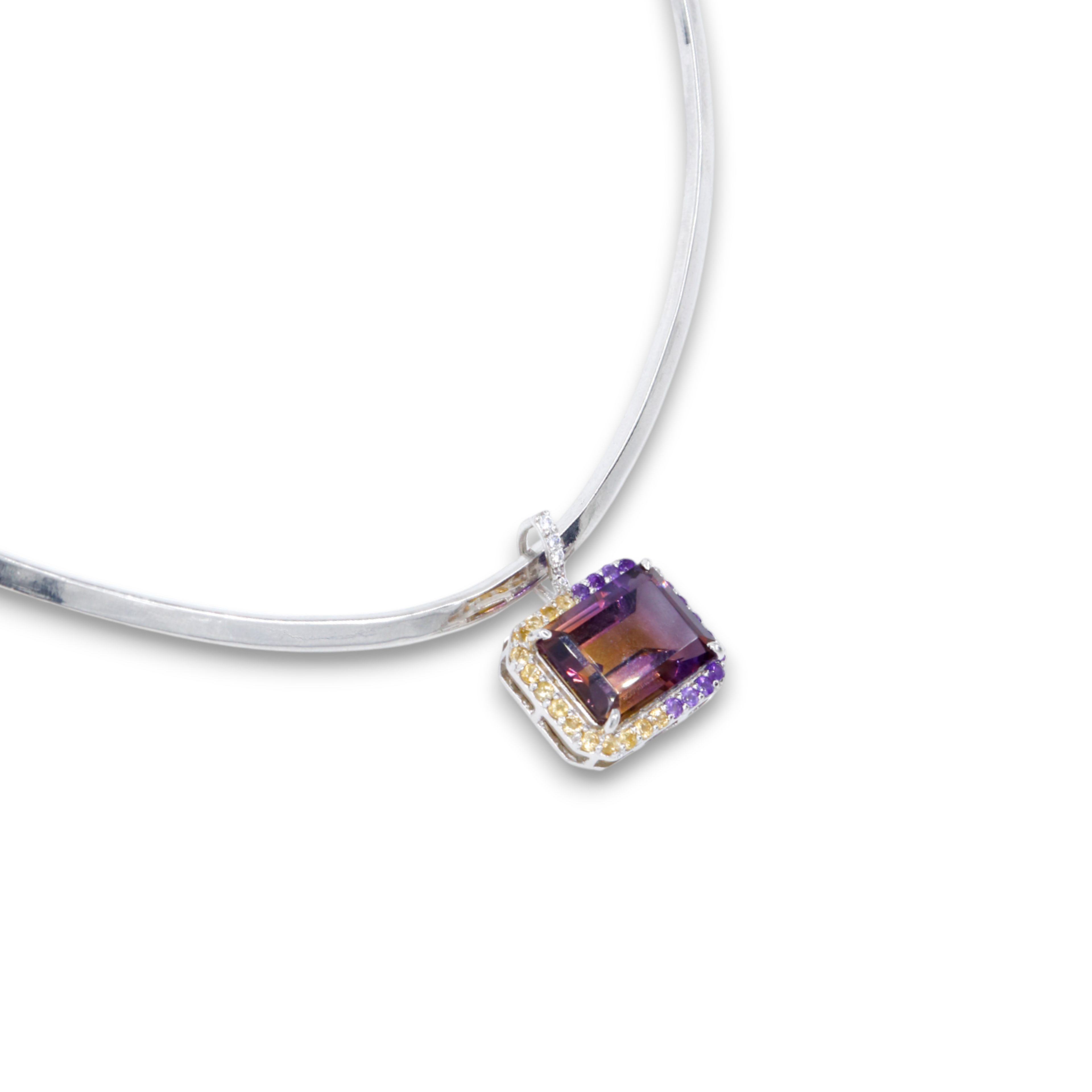 Fade to Gold Choker | Ametrine | Citrine | Amethyst