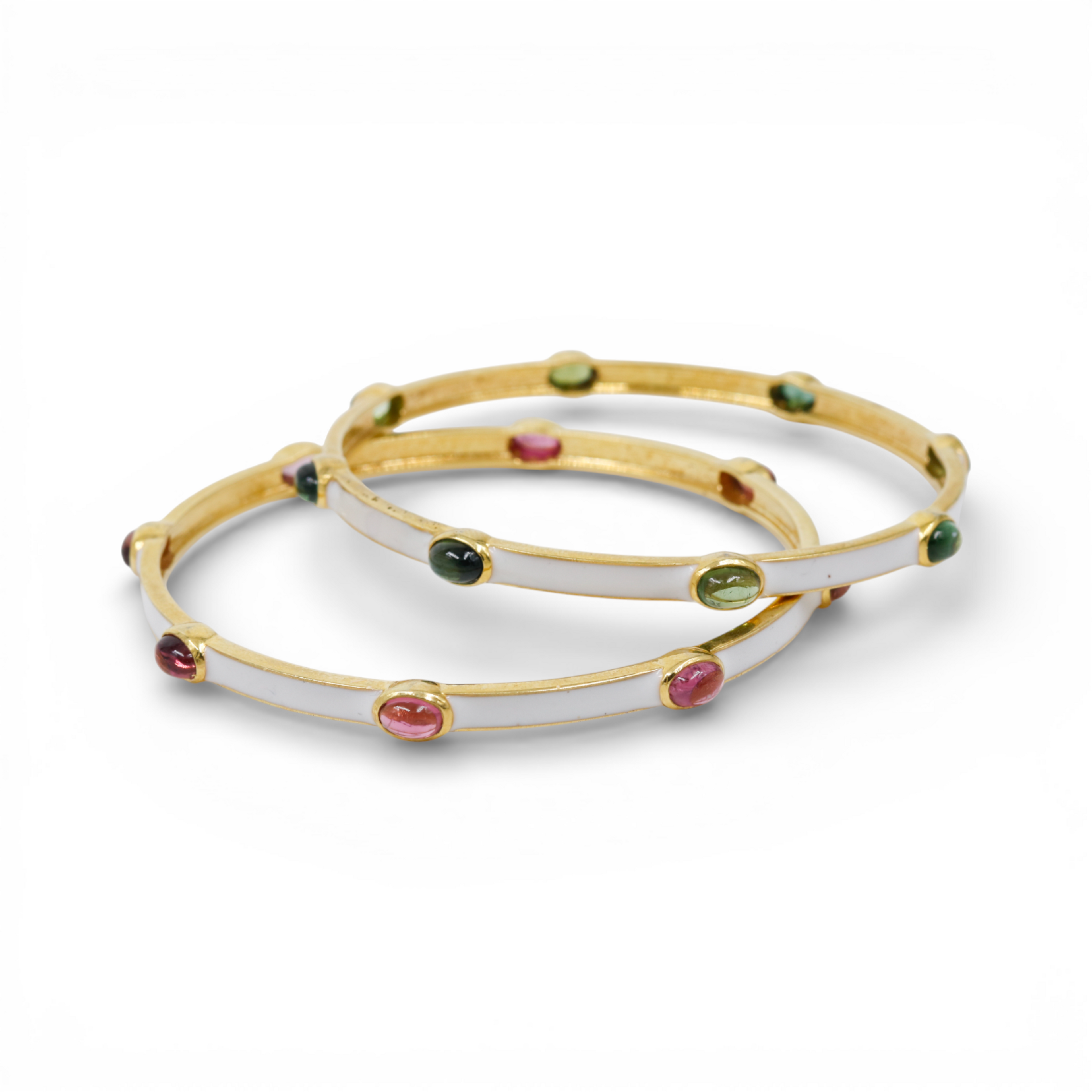 Everyday Ivory Bangle | Tourmaline