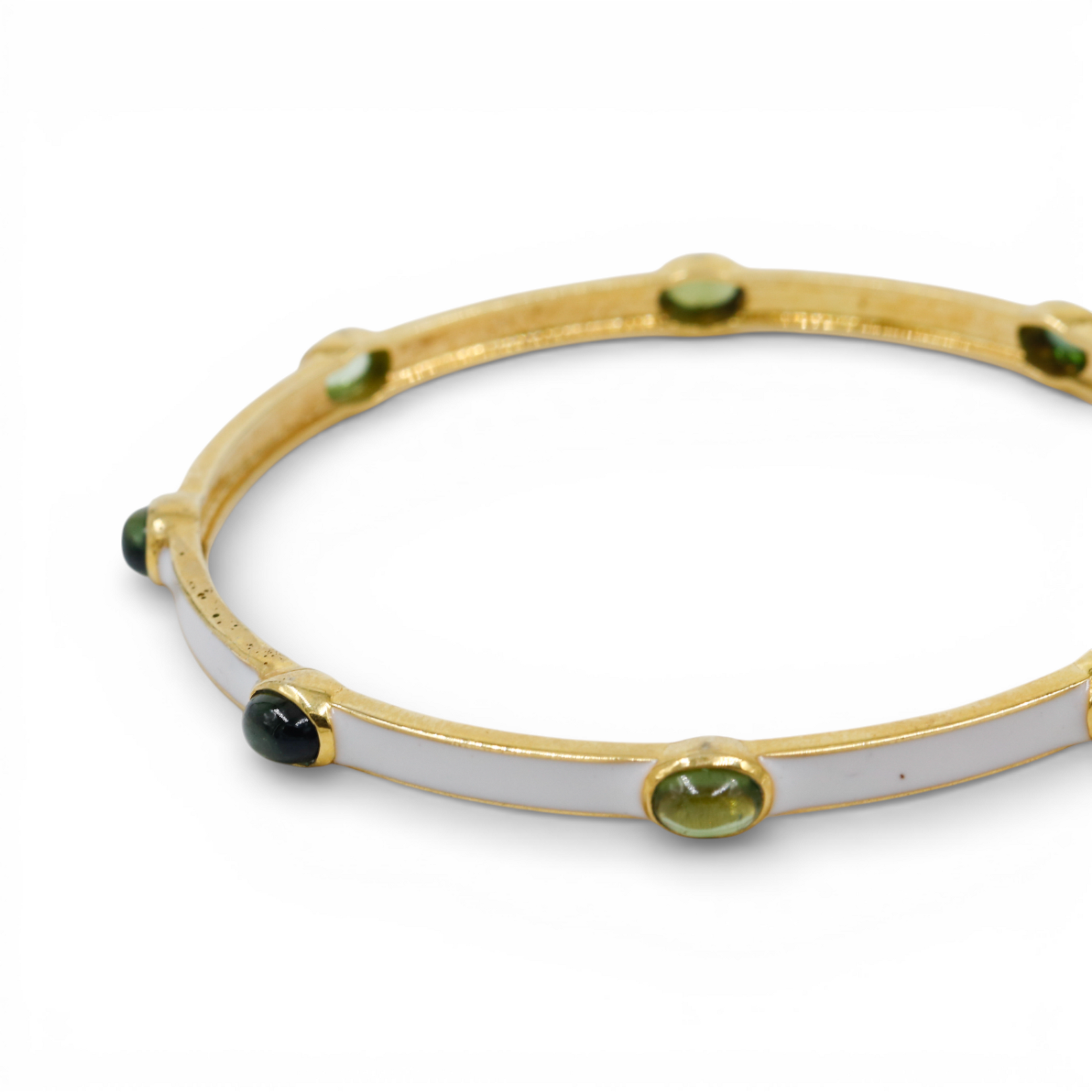 Everyday Ivory Bangle | Tourmaline