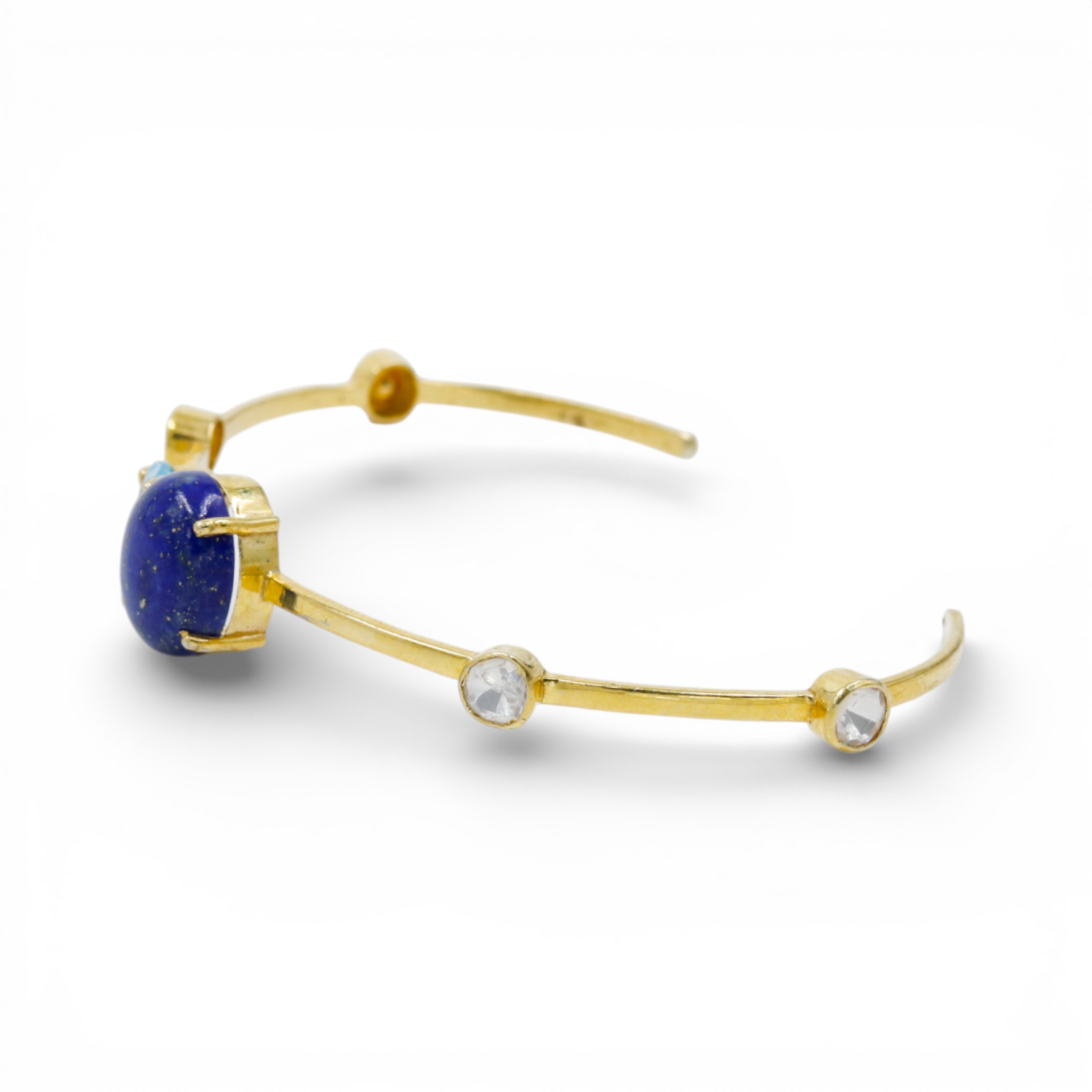 Dual Blue Bracelet | Lapis | Sky Blue Topaz