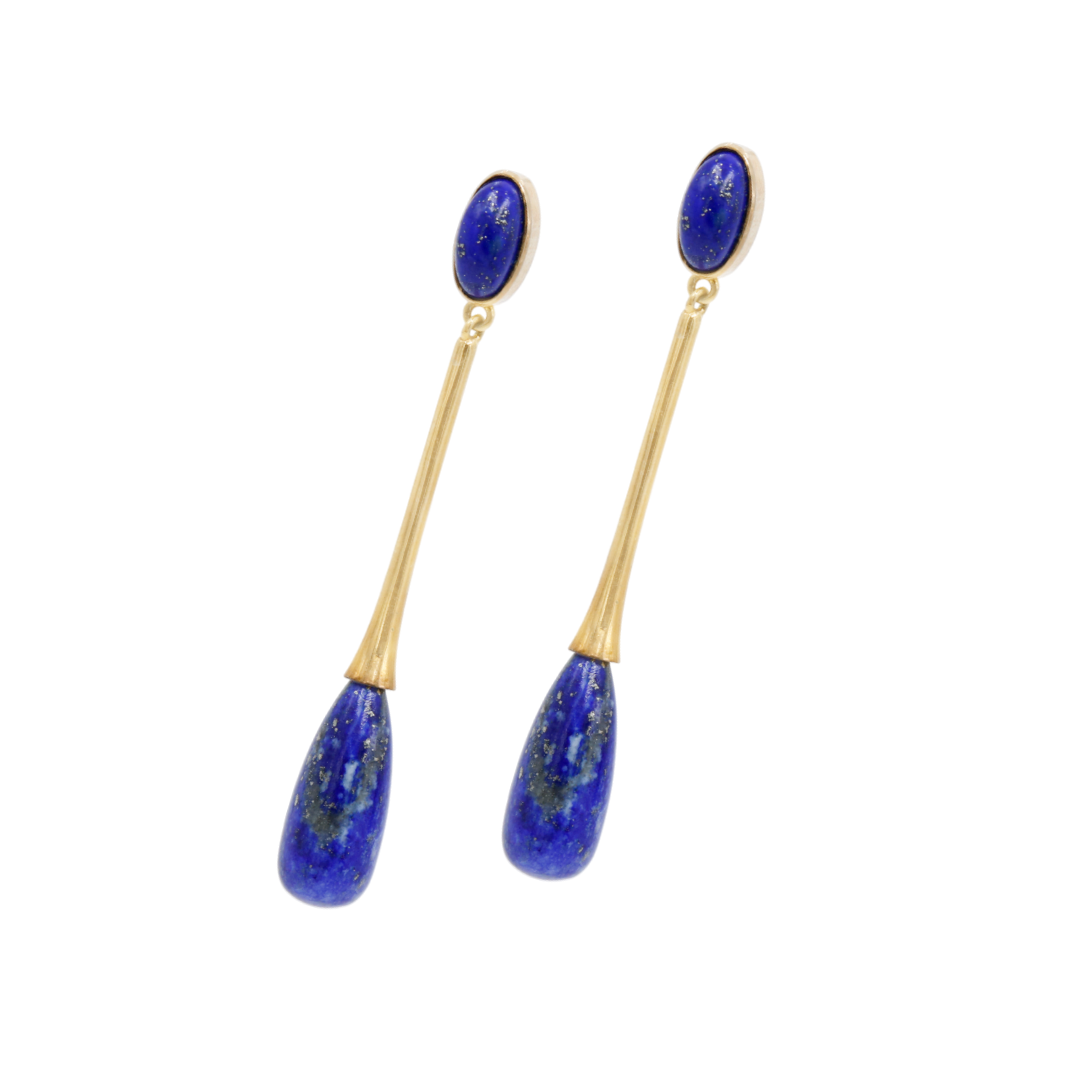 Drip Earrings | Lapis lazuli