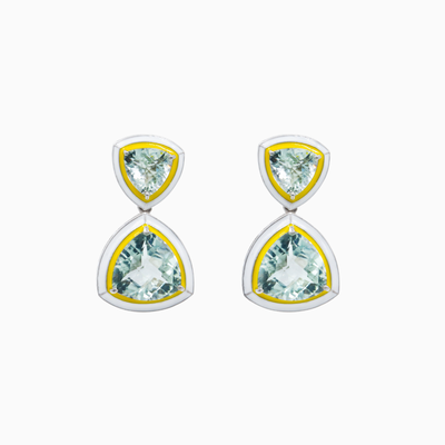 Green Apple Earring | Green Amethyst