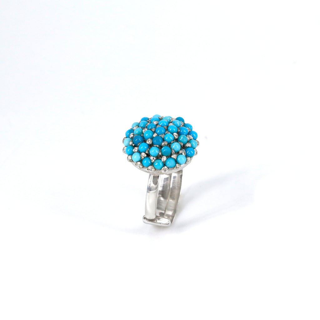 Flower Bouquet Ring | Turquoise