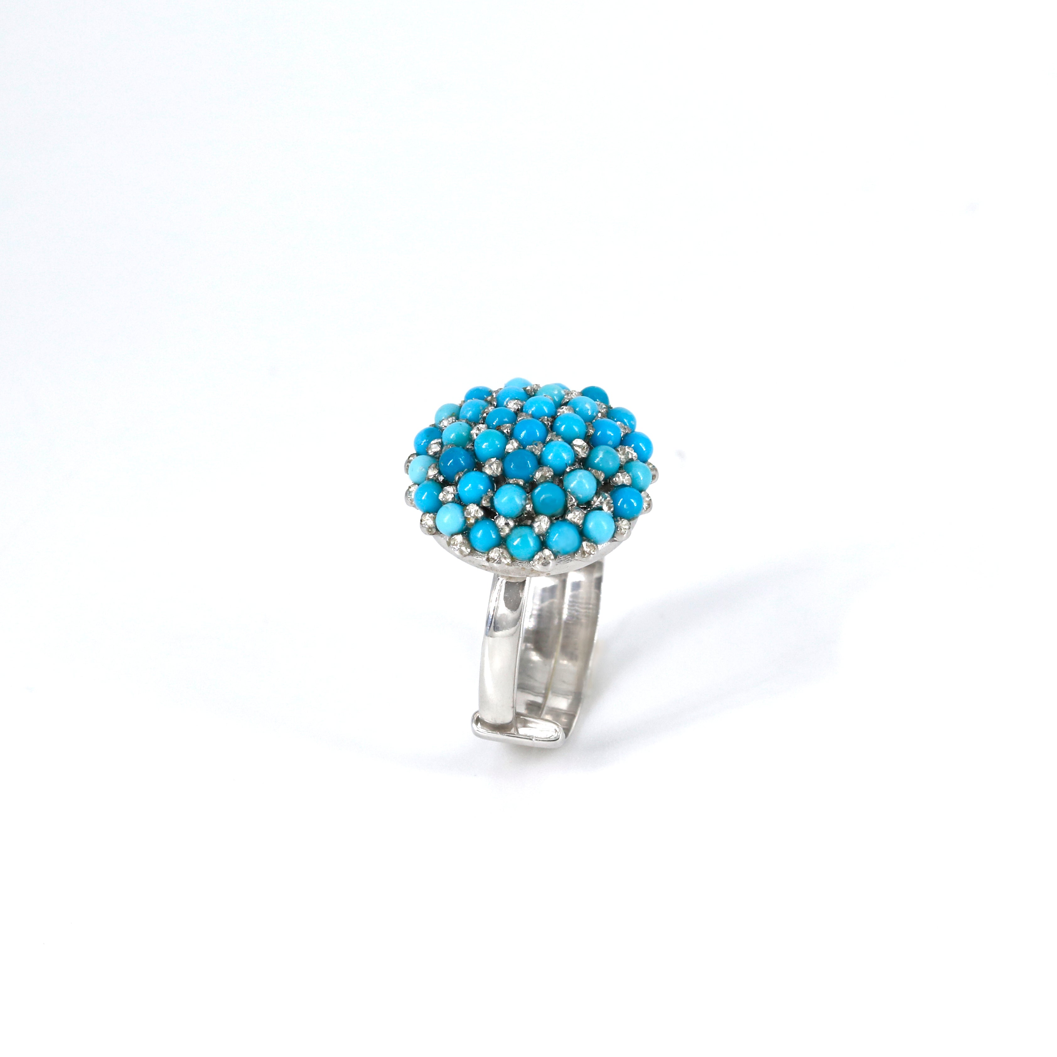 Flower Bouquet Ring | Turquoise