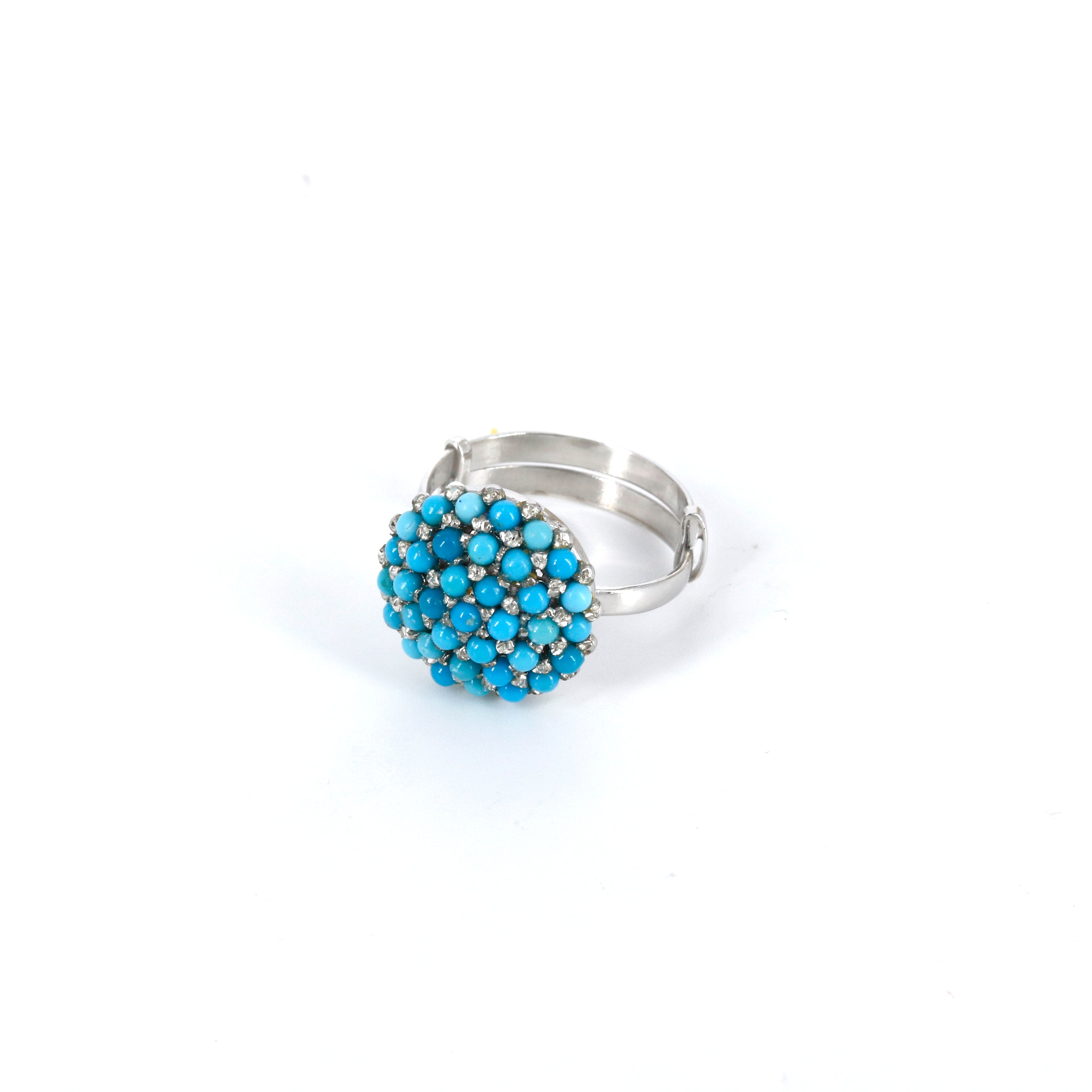 Flower Bouquet Ring | Turquoise