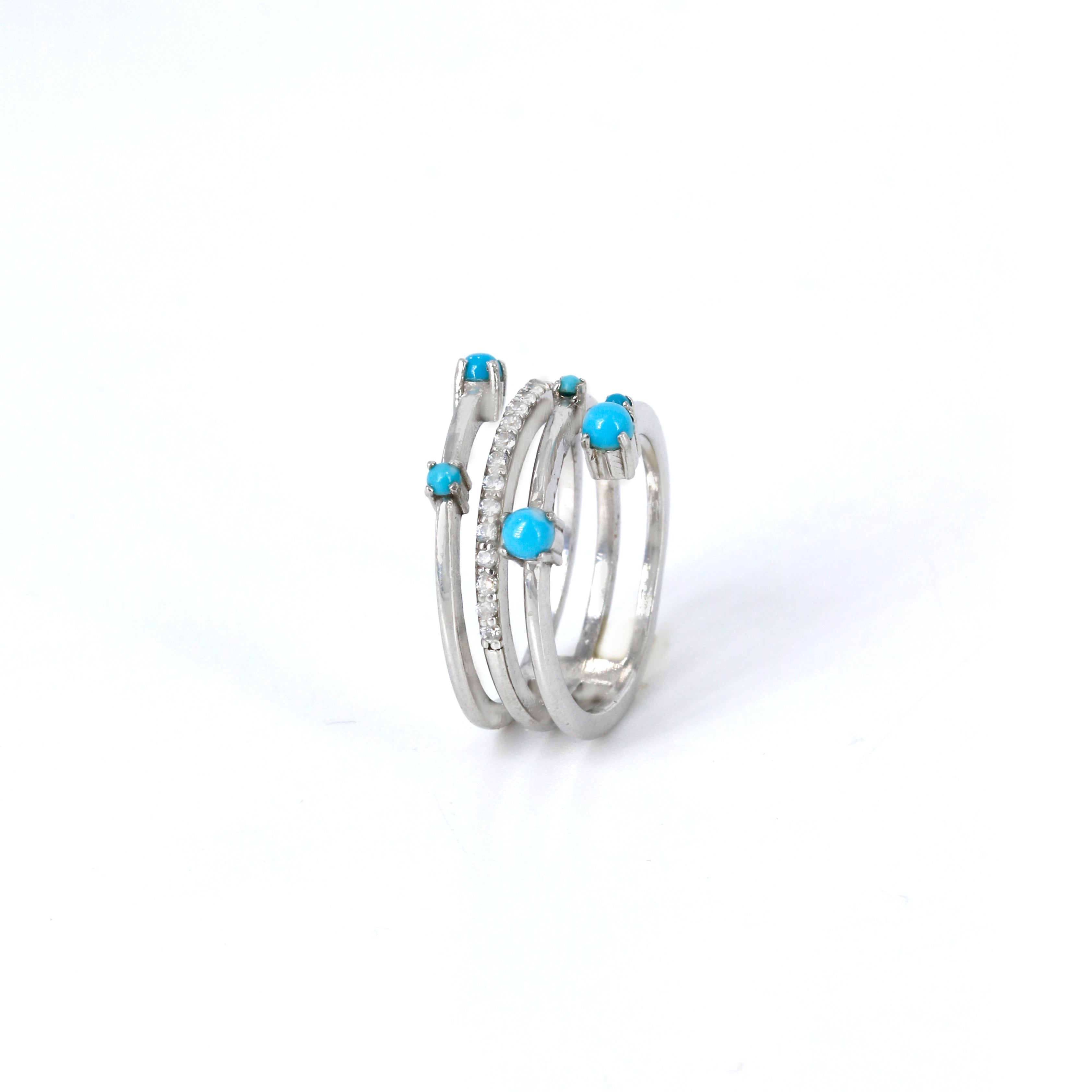 Celeste Stack Ring | Turquoise