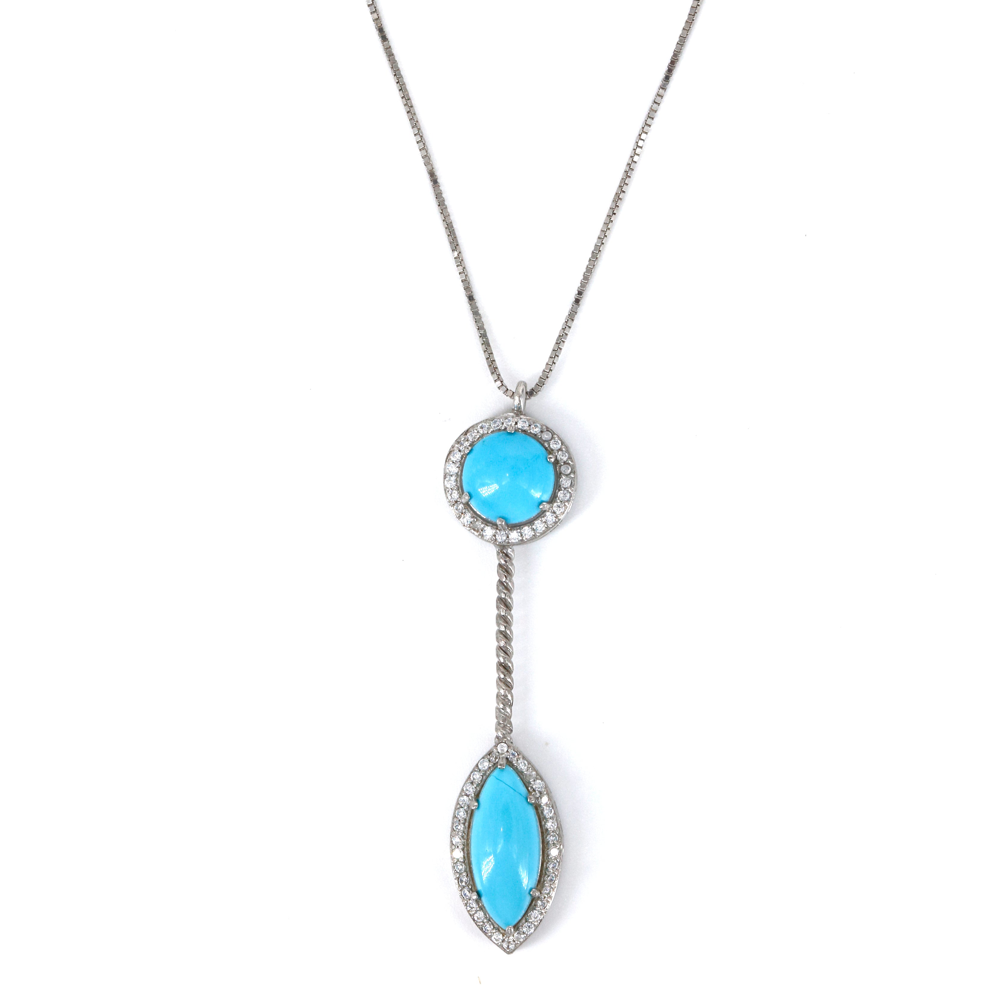 Lagoon Drop Pendant | Turquoise