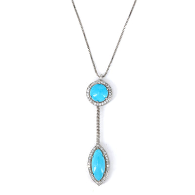 Lagoon Drop Pendant | Turquoise