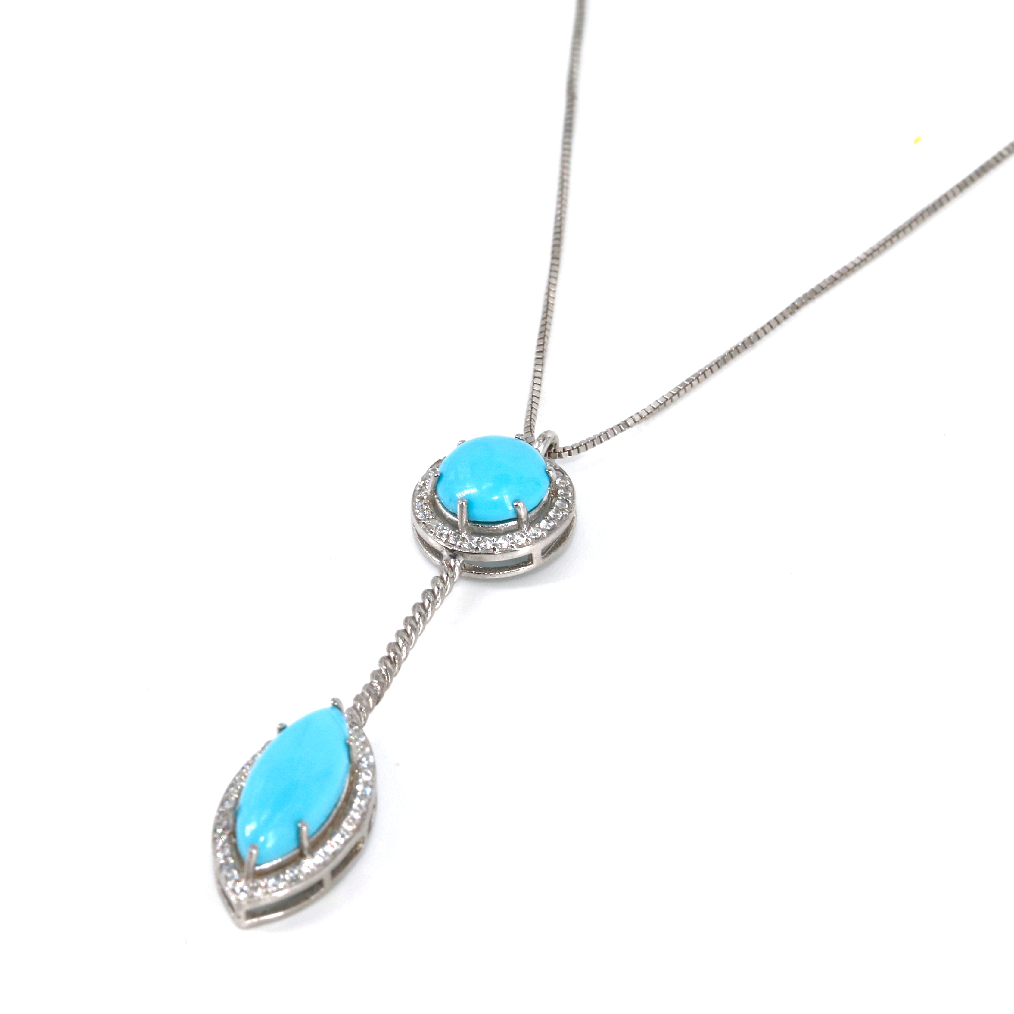 Lagoon Drop Pendant | Turquoise